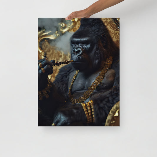 Gorilla Smoke I - Prints of Shishas