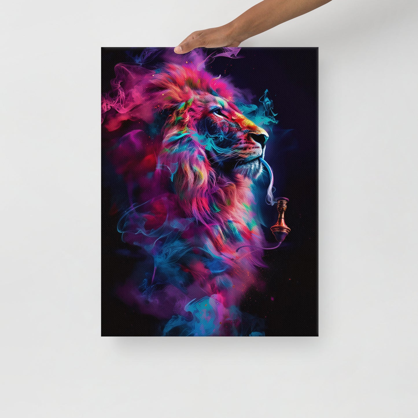 Lion Smoke II - Prints of Shishas