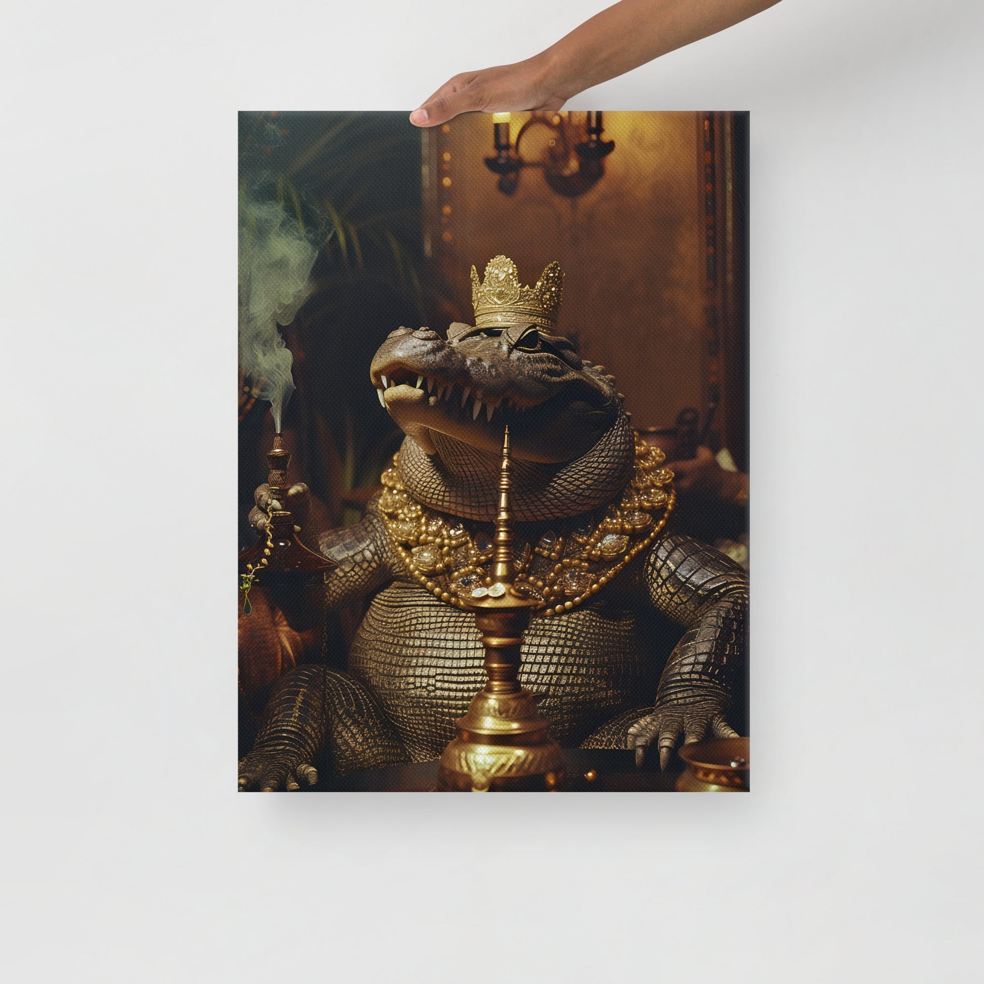 Croco Smoke I - Prints of Shishas