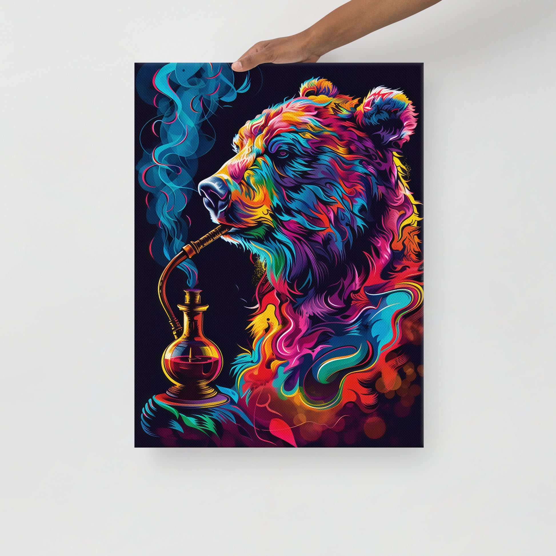 Bear Smoke II - Prints of Shishas