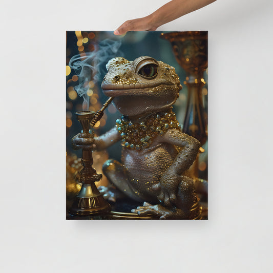 Golden Gecko I - Prints of Shishas