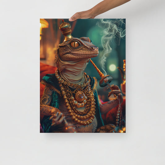 Golden Gecko II - Prints of Shishas