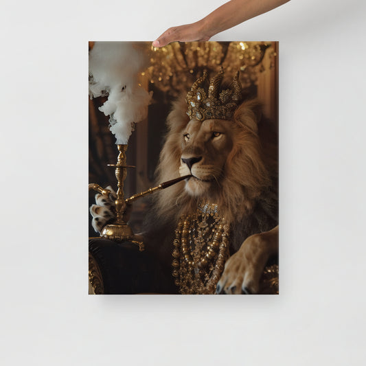 Lion King Smoke I - Prints of Shishas