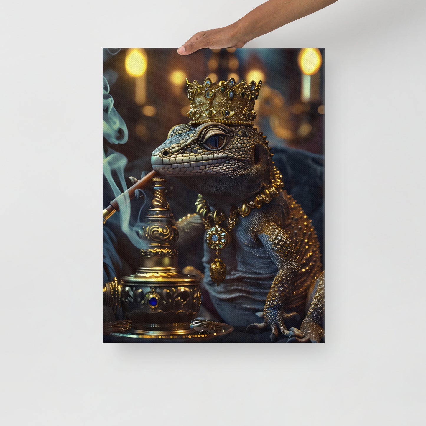 Golden Gecko III - Prints of Shishas