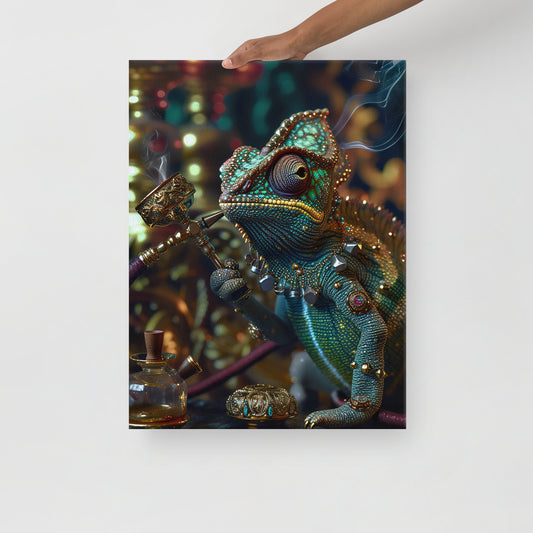 Diamant chameleon - Prints of Shishas