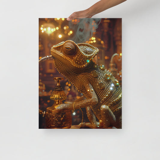 Diamant chameleon II - Prints of Shishas