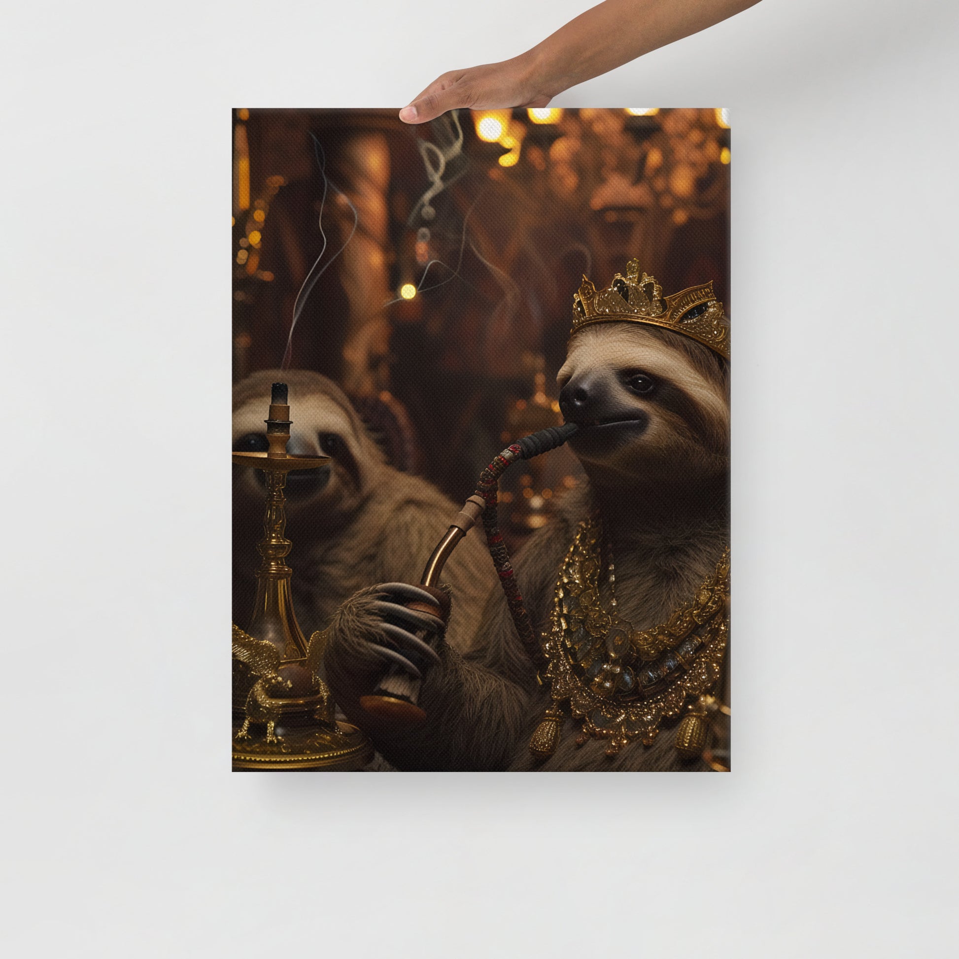 Sloth King Smoke II - Prints of Shishas