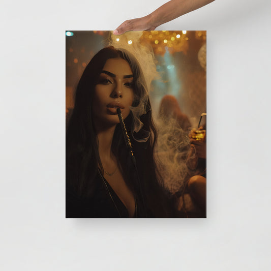 Shisha Bar Smoker III - Prints of Shishas