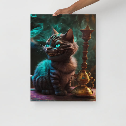 Crazy Cat Smoke - Prints of Shishas