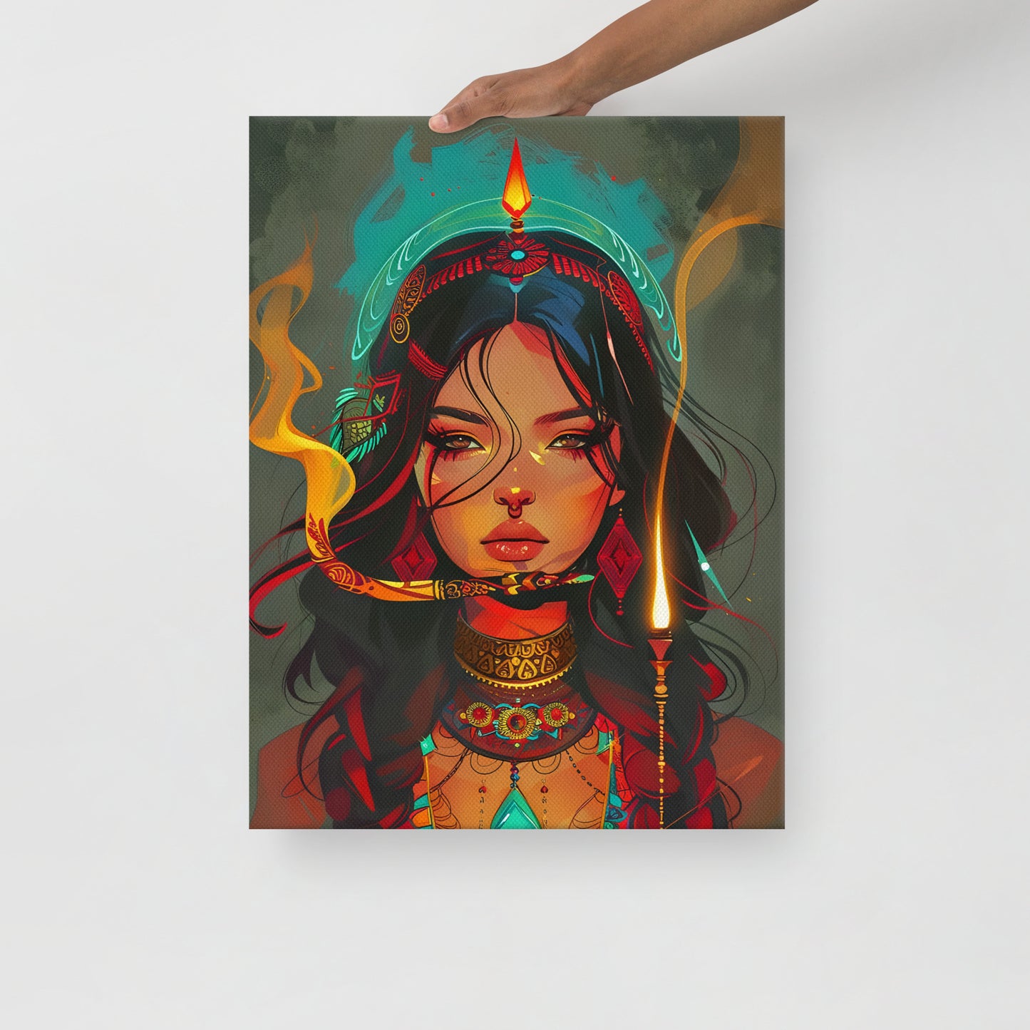 Mystic Girl IV - Prints of Shishas